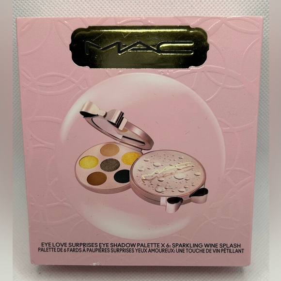 M.A.C. EYE LOVE SURPRISES EYE SHADOW PALETTE X 6 LMT ED SPARKLING WINE SPLASH - Picture 6 of 7